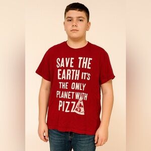 Crazy 8 Red Short Sleeve Tee